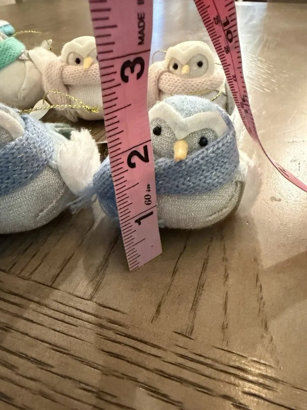 Target Wondershop Feathery Friends Felt Bird Christmas Ornaments Lot of 8 Mini